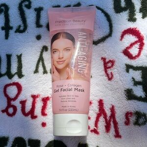 Precision beauty anti aging gel facial mask